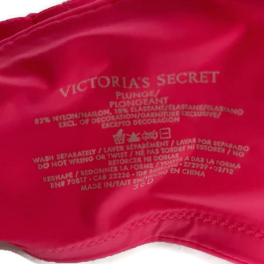 Victorias Secret Pushup Bra  36D - Picture 3 of 3